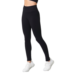 NUX Women’s Small Lulu Tight Black Microfiber Antimicrobial Workout Leggings NWT